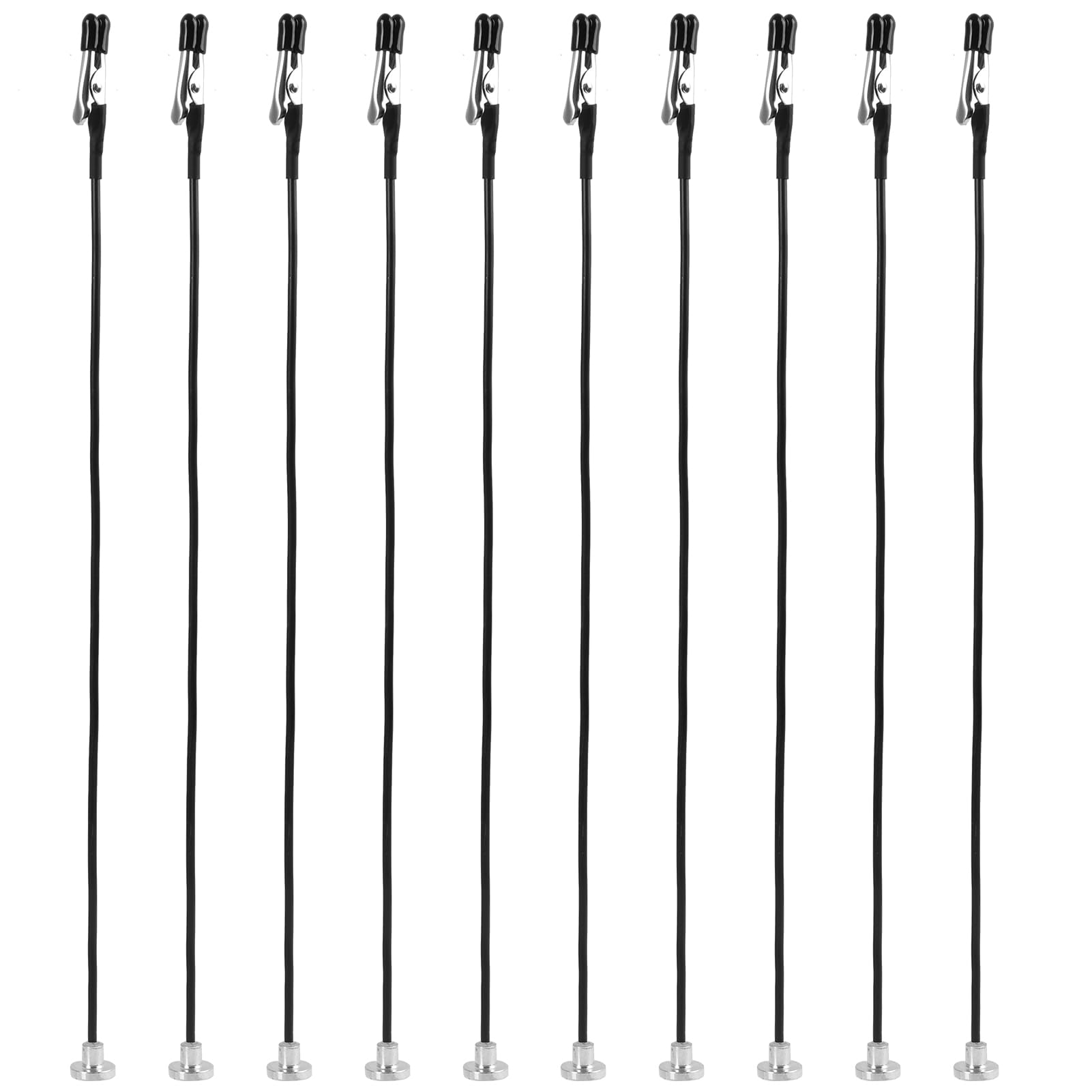 Terza Mano Per Saldatura, Set Di 10 Pezzi Con Bracci Flessibili E Clip A Coccodrillo, Supporto Per Saldatura Magnetico Ideale Per Elettronica, Modellismo E Lavori Di Hobby, Terza Mano Saldatura