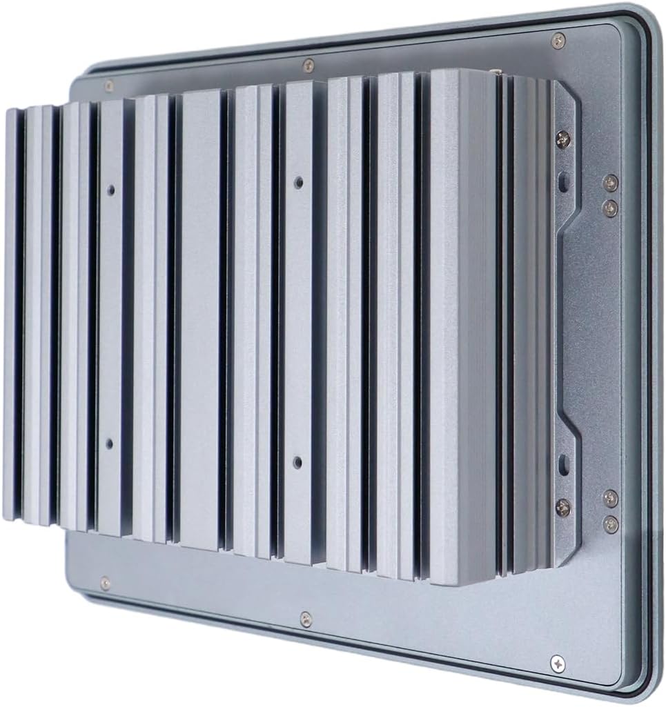 12.1 Inch Industrial IP65 Front Panel PC, Resistive Touch Screen, Gen 5th I3, PX07, 2 x COM for RS232 RS485, 2 x LAN, HDMI, 0 RAM, 0 Storage, Barebone No System