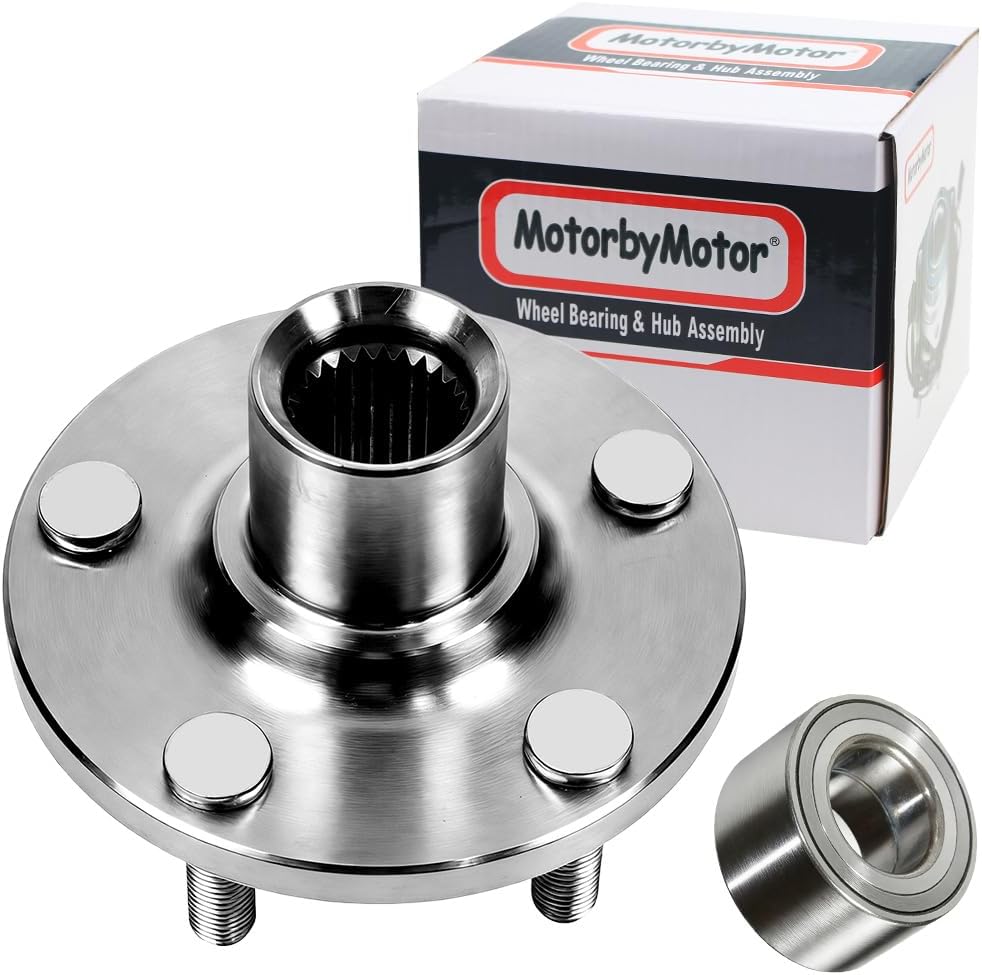 MotorbyMotor 930-400 Front Wheel Bearing Hub Assembly w/5 Lugs for Toyota Camry Venze Sienna Avalon Solara Highlander, Lexus ES300H ES350 RX350 ES330 RX330 RX400h Wheel Hub Bearing Assembly 510063