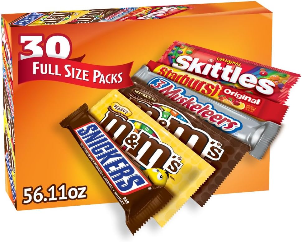 M & M's M&M Mars Variety Pack, 30 Count