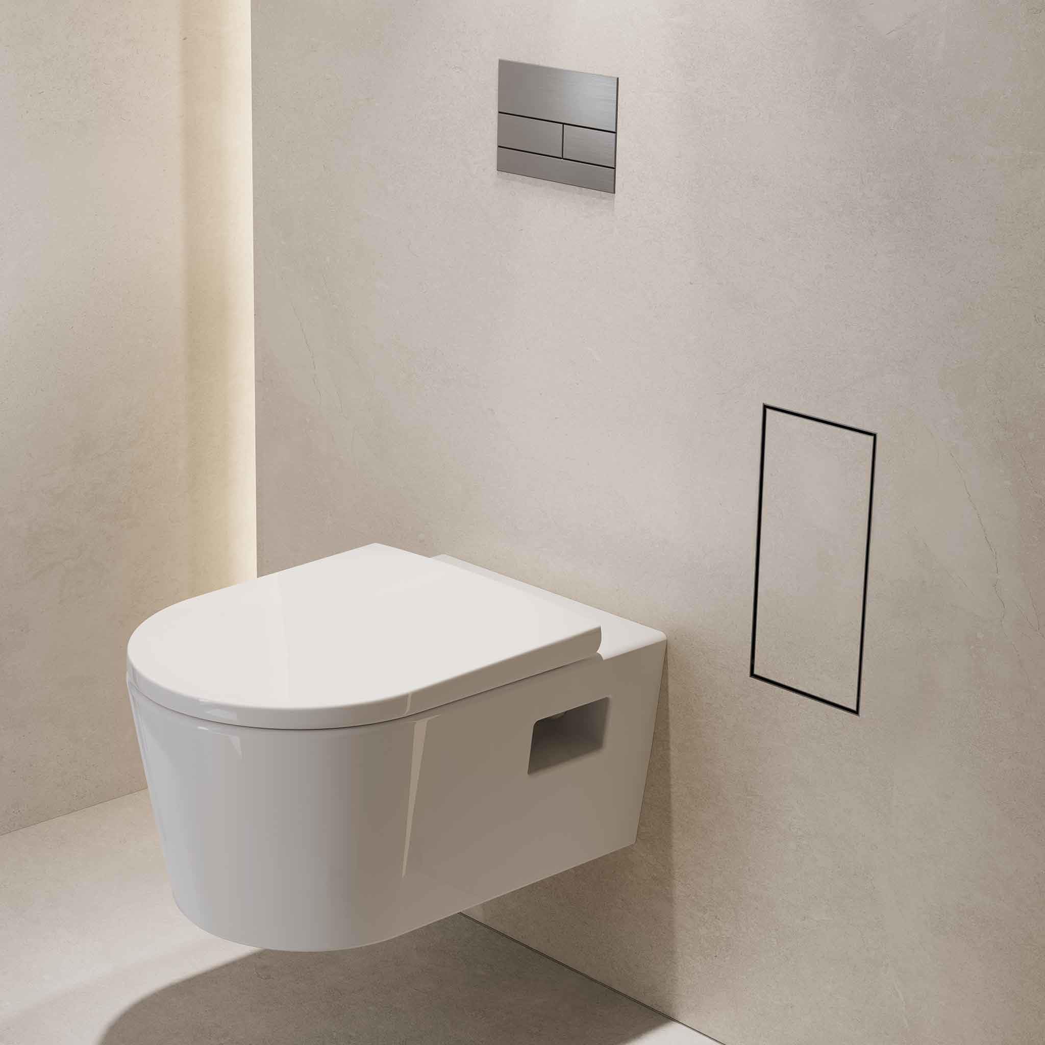 Amazon.com: hansgrohe XtraStoris Rock Recessed Trash Bin with