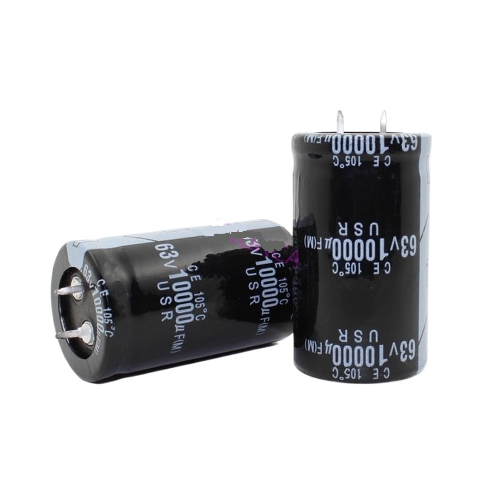 2 sztuki EC730 63v10000uf Radial DIP aluminiowy kondensator elektrolityczny 63 V 10000uf tolerancja 20% rozmiar 30 x 50 mm 20%