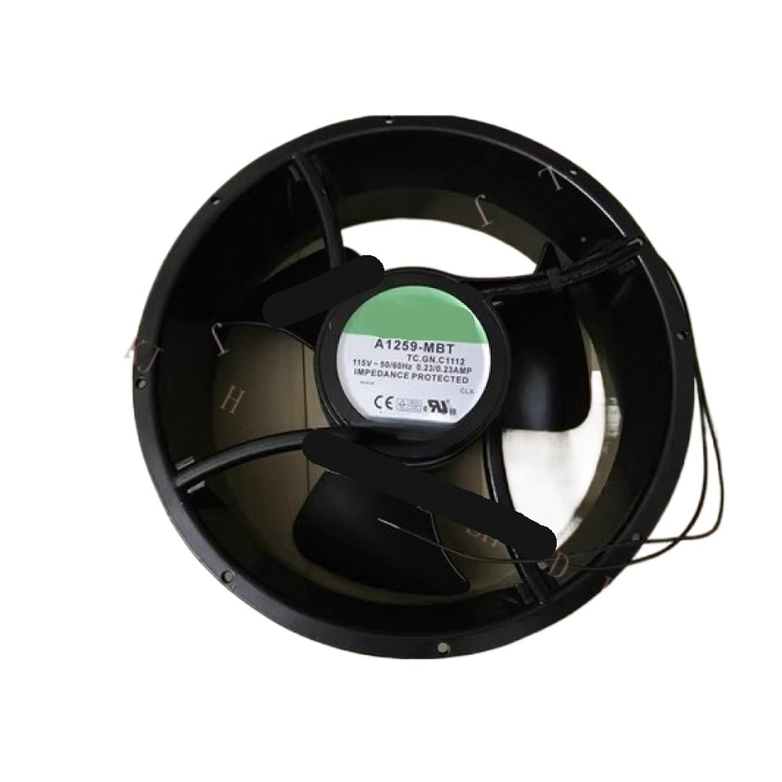 LWJYIPETZQ A1259-MBT 115V 0.23A 25489 25.4CM Cooling Fan