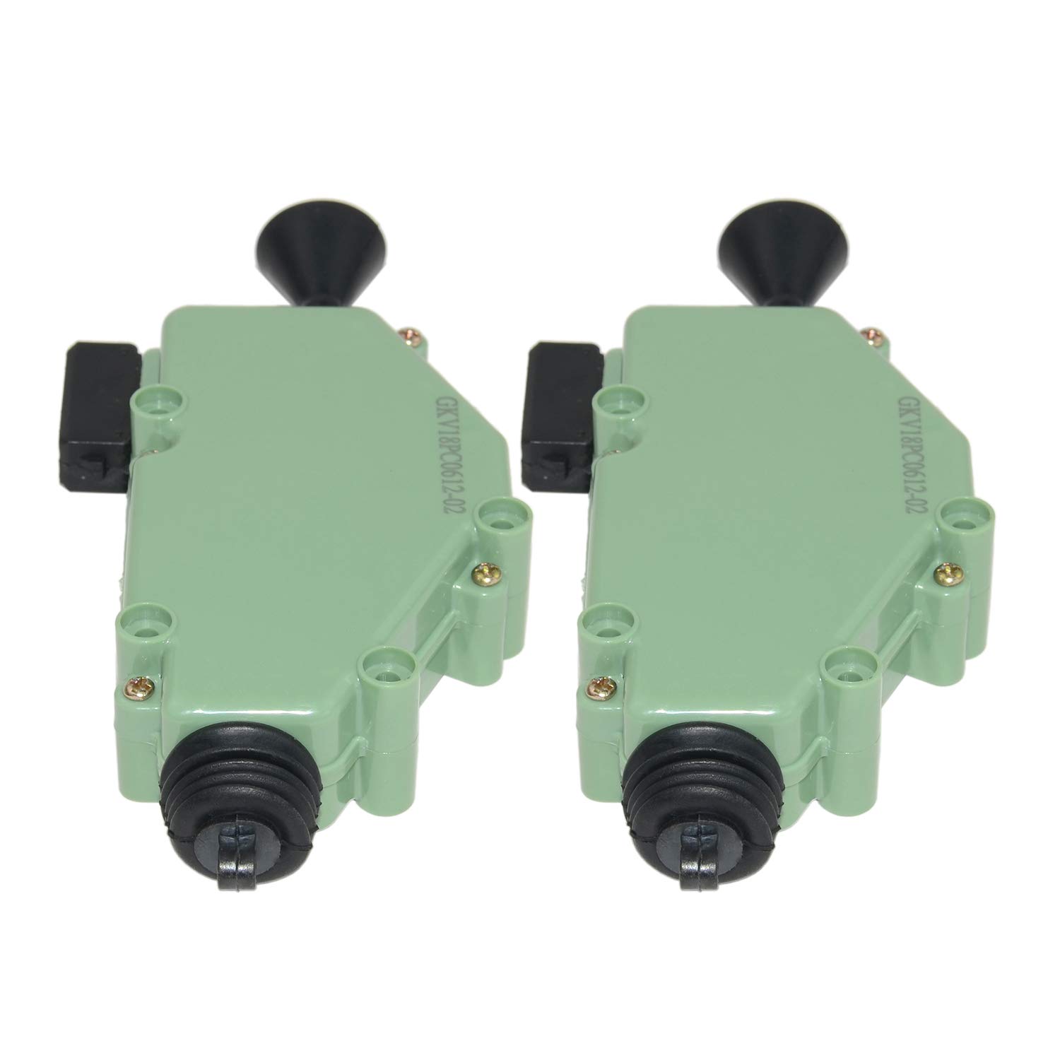 2× Stellmotor mit Zentralverriegelung ZV 4-Polig 7D0959781A Kompatibel mit T4 701959781 7D0959781A 701959783A 255959781 701959781A 255959783A Stellelement Zentralverriegelung