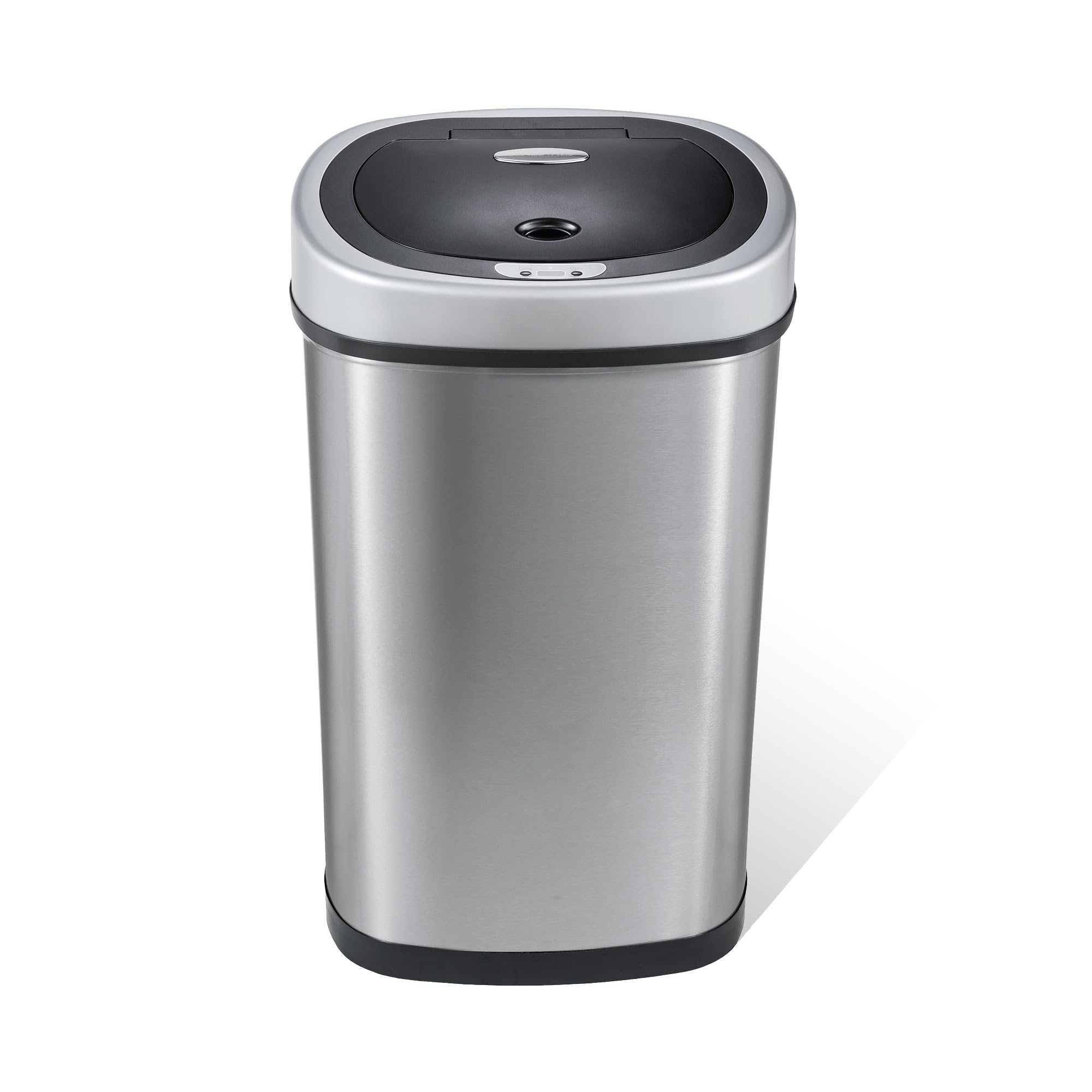 Ninestars 13 Gallon Oval Automatic Trash Can, 50L Touchless Motion Sensor