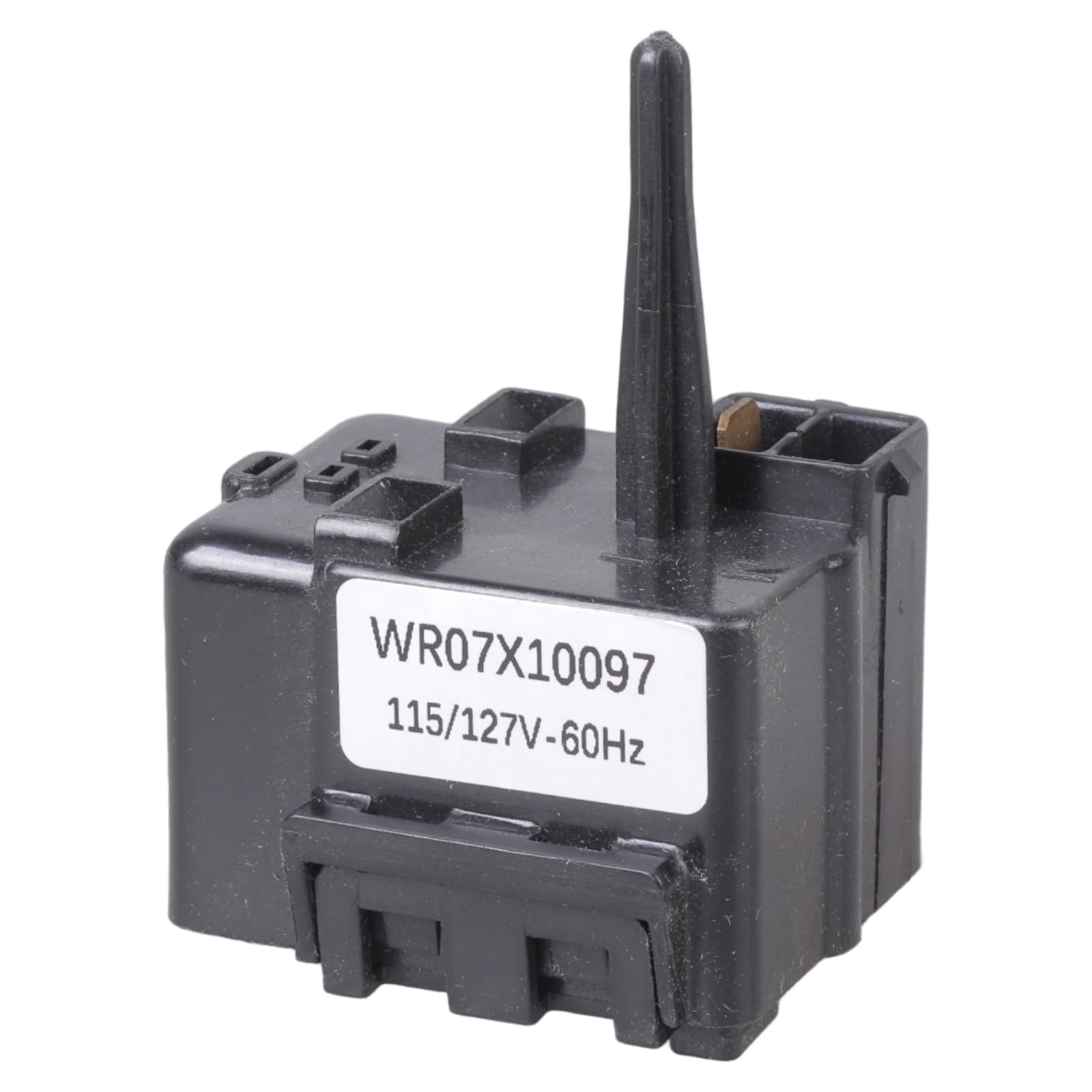 Kalttoy Refrigerator Compressor Relays Overload Starter WR07X10097 Relays and Overload Assembly for Rapid Compressor Start Refrigerator Starter