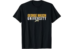 George Mason University Patriots Stacked T-Shirt