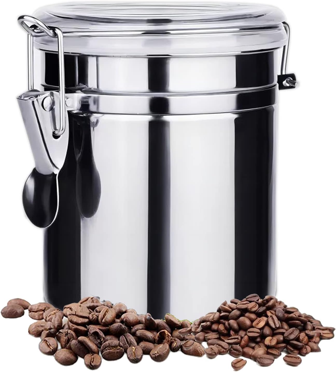 Qiveno Airtight Coffee Bean Storage Container Canister