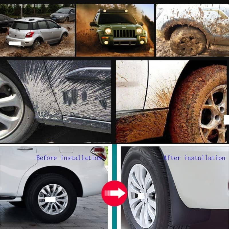 Guardabarros Tesla Model 3 2022-2018: protectores contra salpicaduras de lodo 7