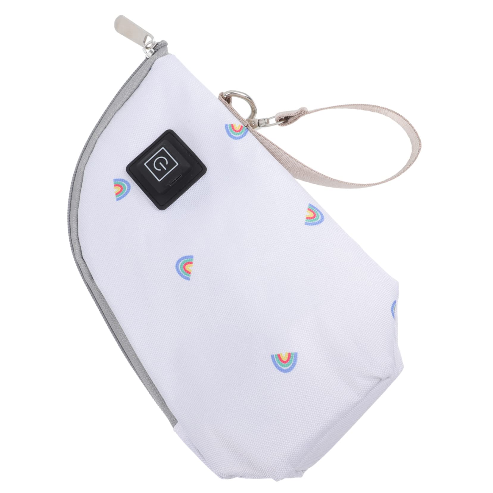 VICASKY 2pièces -biberon Portable Usb Pour à De Température Conserve Lait Maternel Chaud Et Pratique Pour Sorties Gris Arc-ciel
