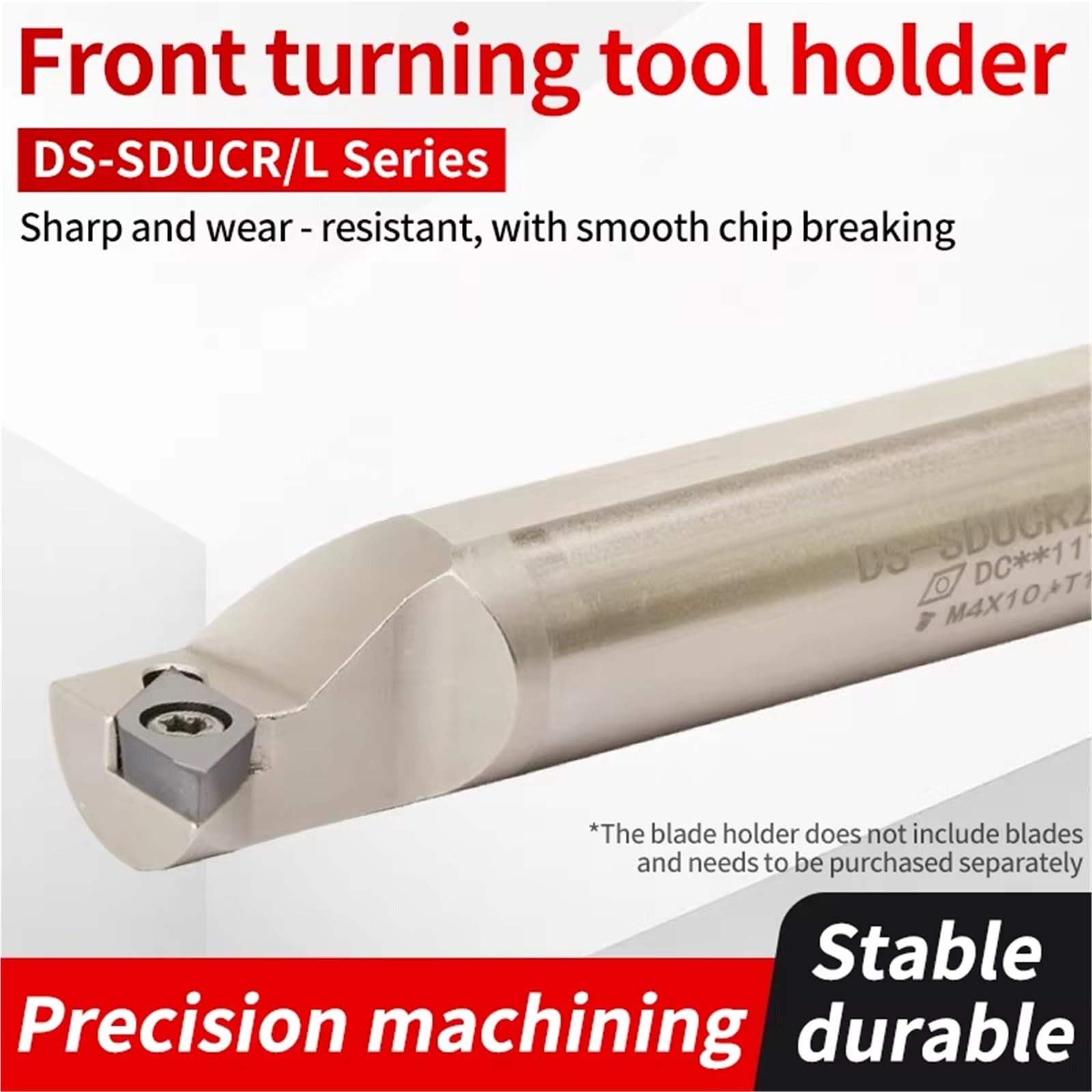 Portaherramientas De Orificio Interno Con Control Numérico, DS-SDUCR, Rosca Ranurada, Antivibración, Torno Trasero(B-DS-SDUCL19.05K11)