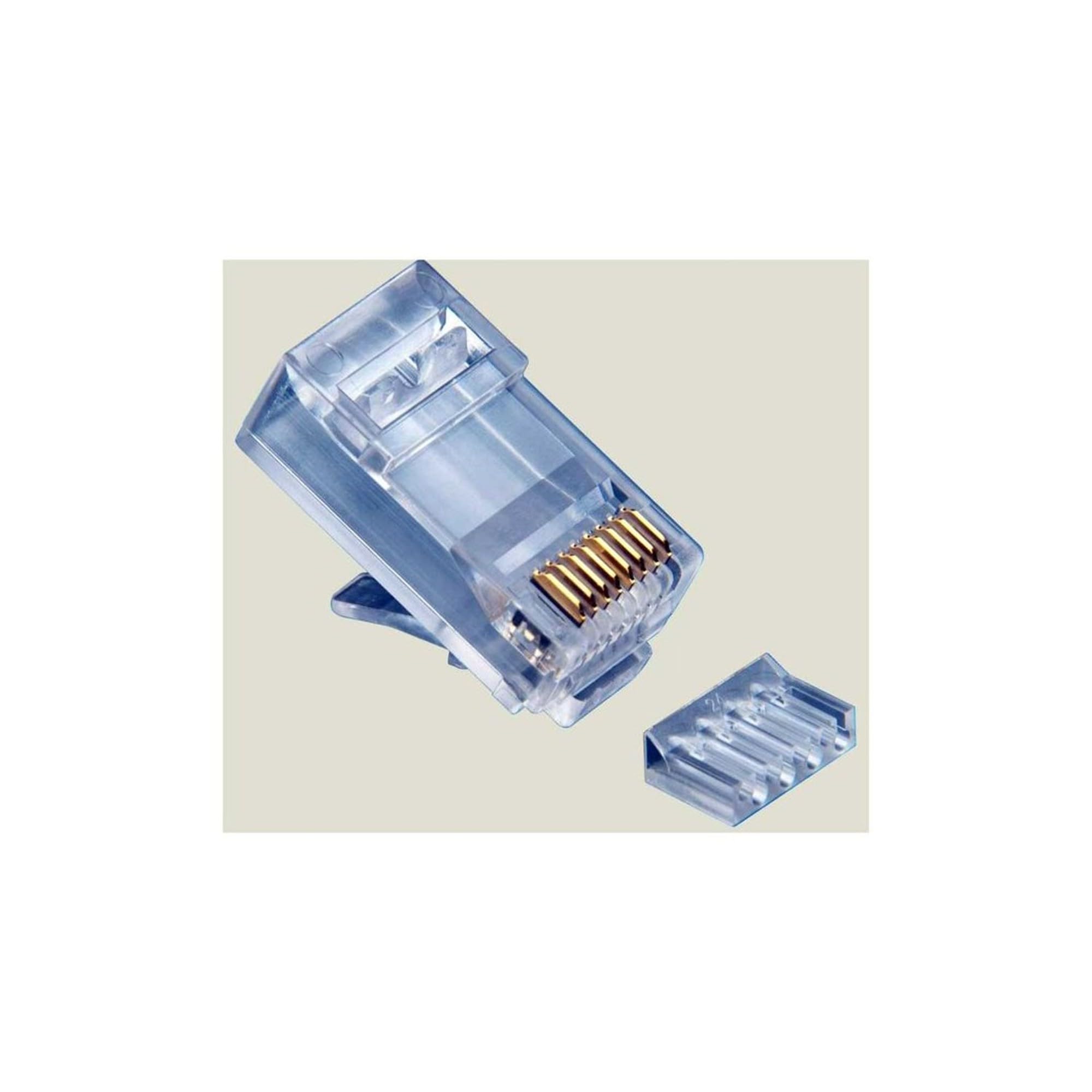 Platinum Tools 106188J Platinum RJ45 Cat6 redondo sólido 100/tarro