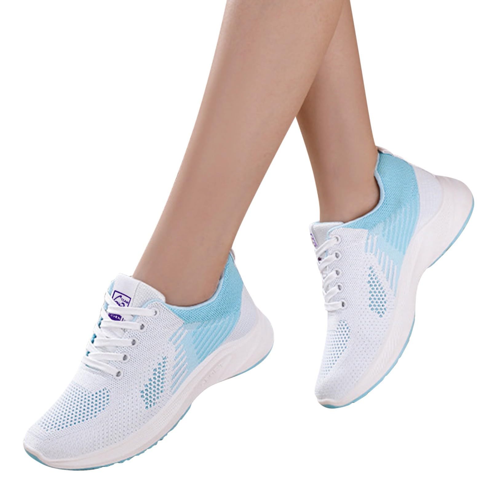 Zapatillas de mujer de verano, plataforma de red, cómodas y elegantes