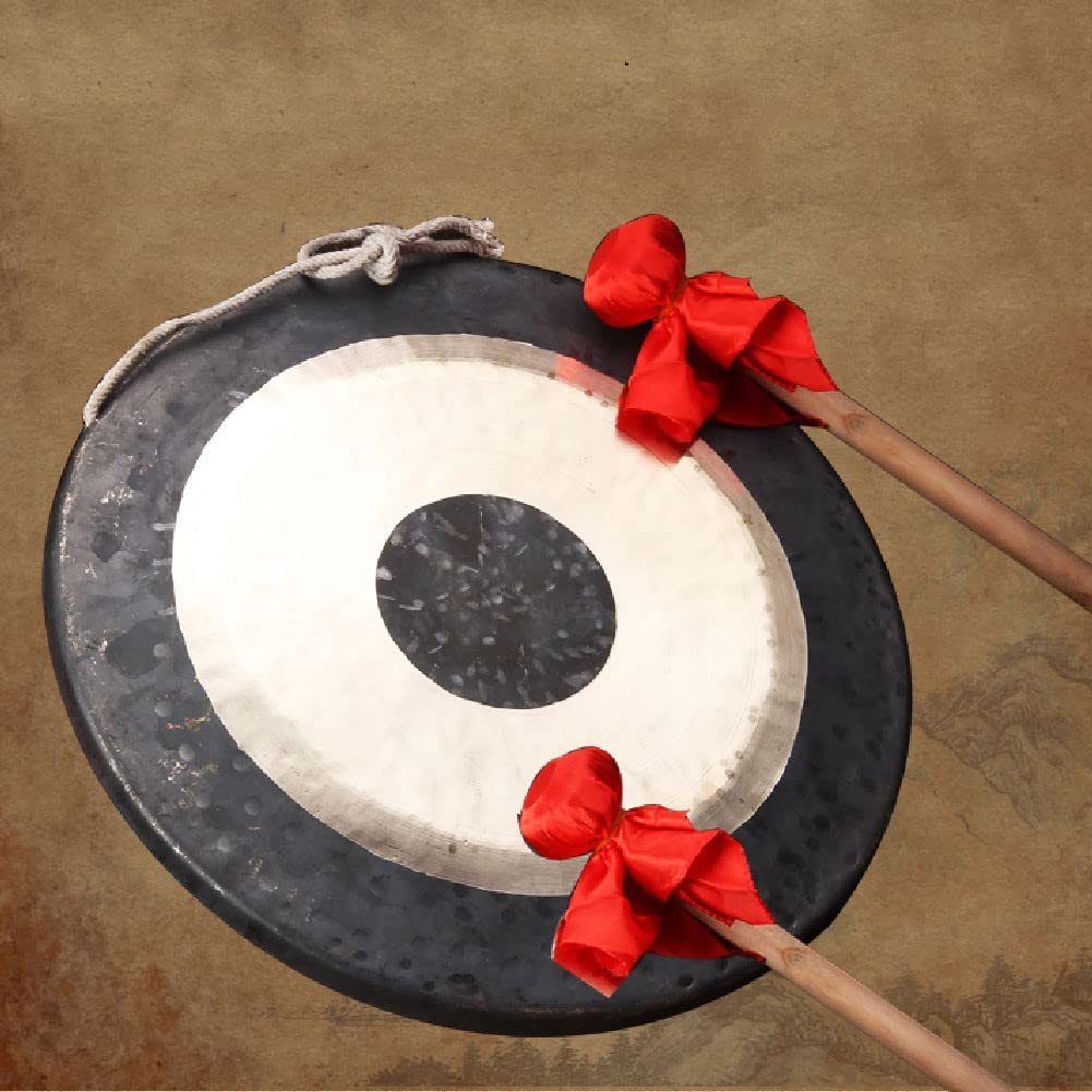 "gong gong tibetano gong+tibetano Gong nascosto che colpisce il gong gigante Gong cinese con gong e mano a martello selezionati per garantire la qualit��(Color:A,Size:30CM)"