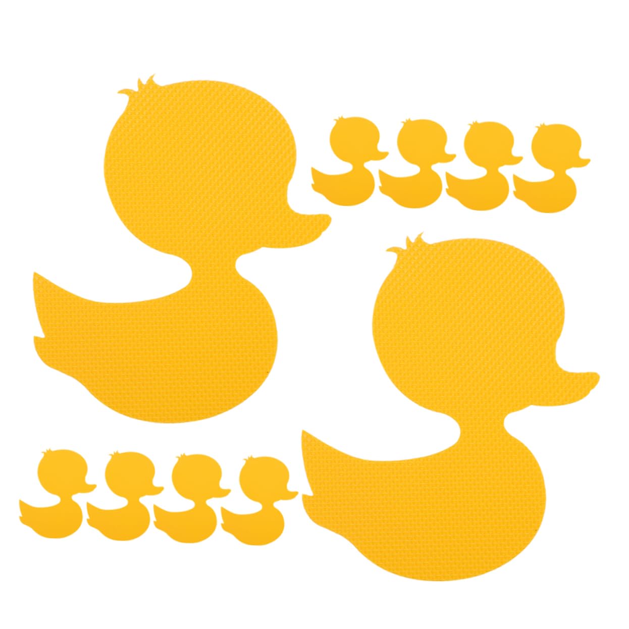 DECHOUS 20pcs Cartoon Duck Non Slip Bathtub Stickers Skid Shower Decals for Adhesive Safety Stickers for Bathroom Floors Easy Installation Brighten Up Your Bath Space