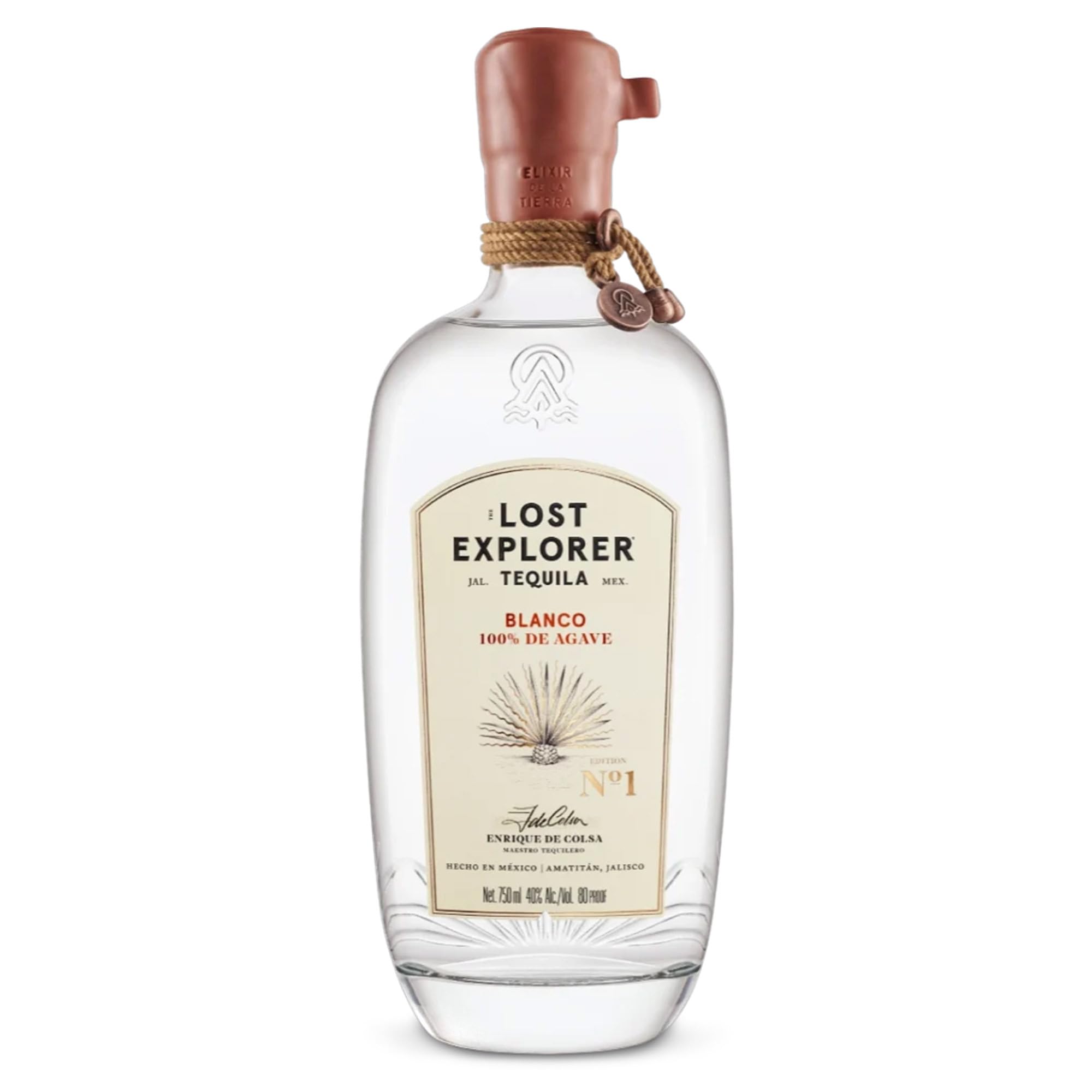The Lost Explorer Mezcal - Tequila Messicana, 40%, Bottiglia in Vetro da 70cl