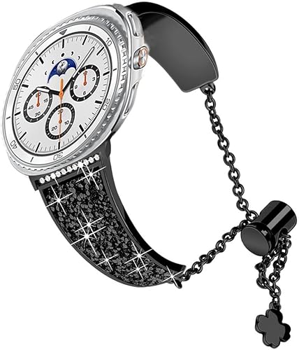 YOFUNTLE Compatible con Samsung Galaxy Watch 8 Band 1.575 in 1.732 in, pulsera de repuesto ajustable para Galaxy Watch 88 Classic de 1.81 pulgadas