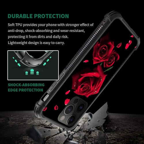 Vista 30 de Funda compatible con iPhone 13 Pro, diseño de patrón para iPhone 13 Pro, fundas para mujeres y niñas, Betsy Ross 13 estrellas de madera con bandera