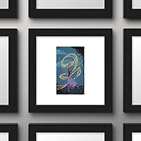 Vista 2 de Trends International Gallery Pops Disney Wish - Wish Come True Panel #6 - Póster de pared, 12.00 x 12.00 pulgadas, versión de marco negro