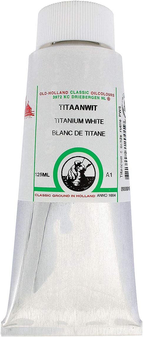 Old Holland Classic Oil Colours titanium white 125 ml 001
