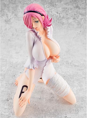 Miniatura 5 de Megahouse Retrato de una pieza de piratas: figura de PVC Reiju, multicolor