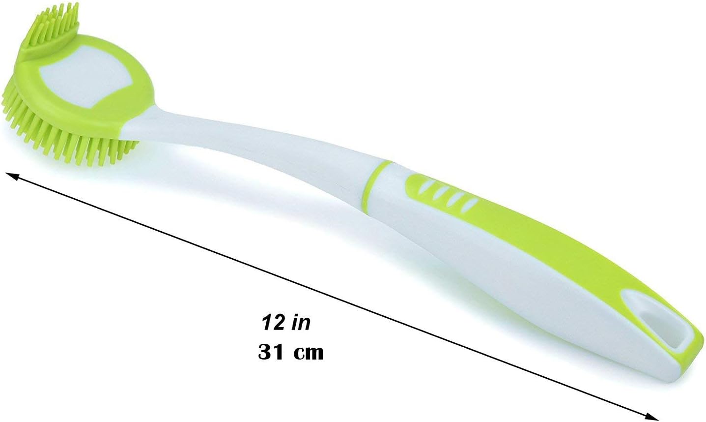 Bottle Brush Dish Brush with Handle Cleaning Set(Pack of 3) image 5