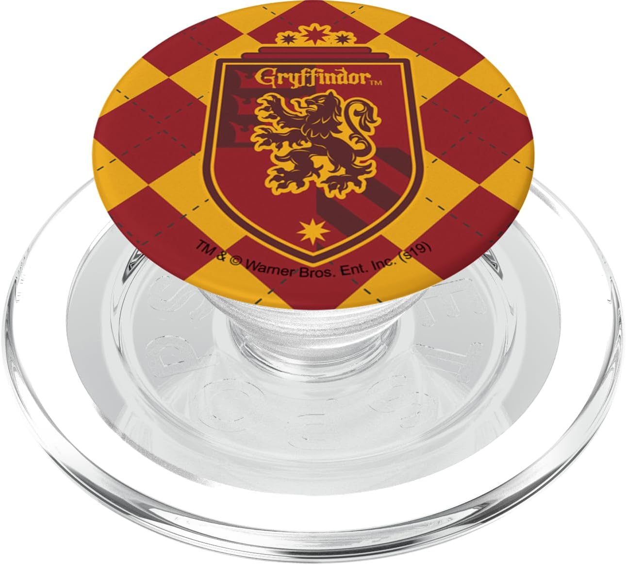 Harry Potter Gryffindor Plaid Sigil PopSockets PopGrip for MagSafe