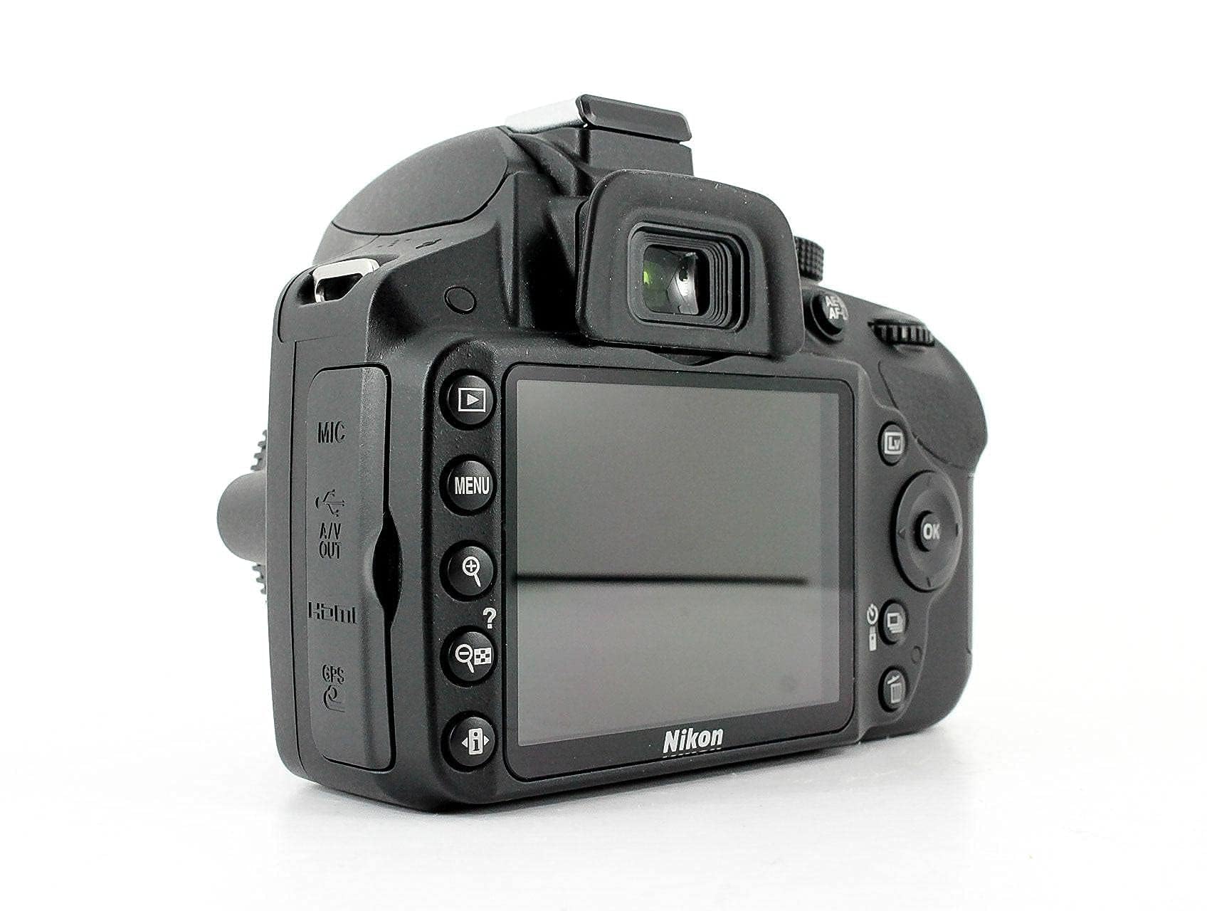 Nikon D3100 - Cámara réflex digital de 14.2 Mp (pantalla de 3", estabilizador de imagen) color negro
