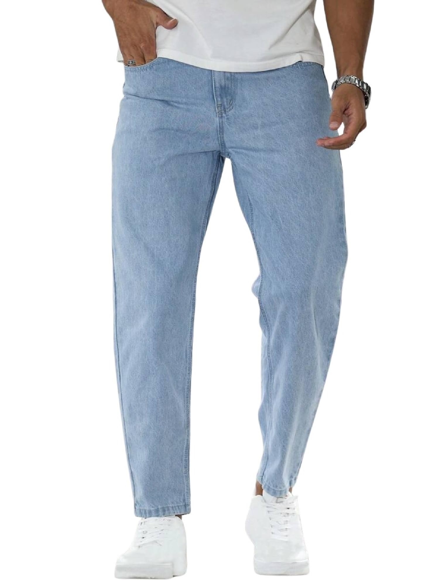 Jeans for Men || Men's Regular fit Stylish Jeans (Q-25-28)-image-49
