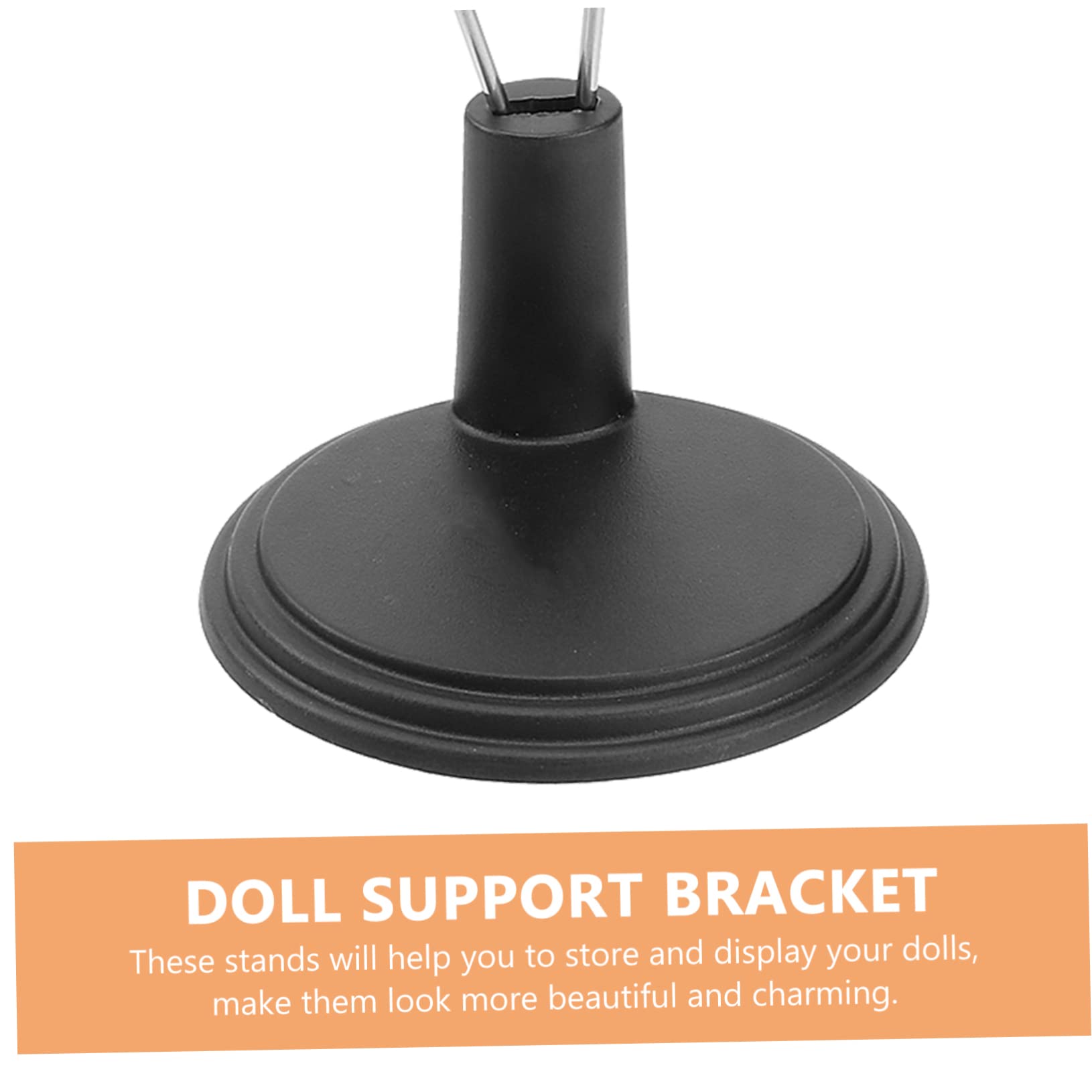 NAMOARLY Portable 6pcs Doll Storage Rack 15cm Doll Display Stand Space-Saving Toy Model Bracket Perfect for Home Store Market Made of PVC