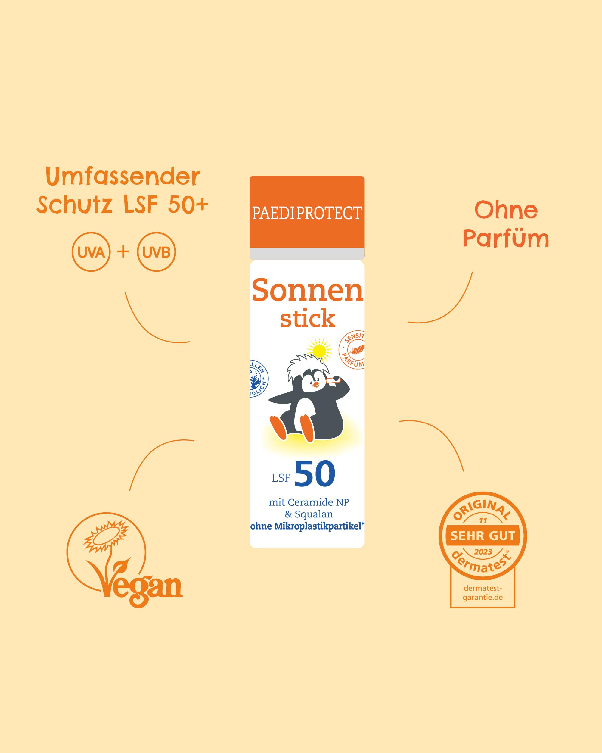 PAEDIPROTECT kij przeciwsłoneczny LSF 50, 20 g