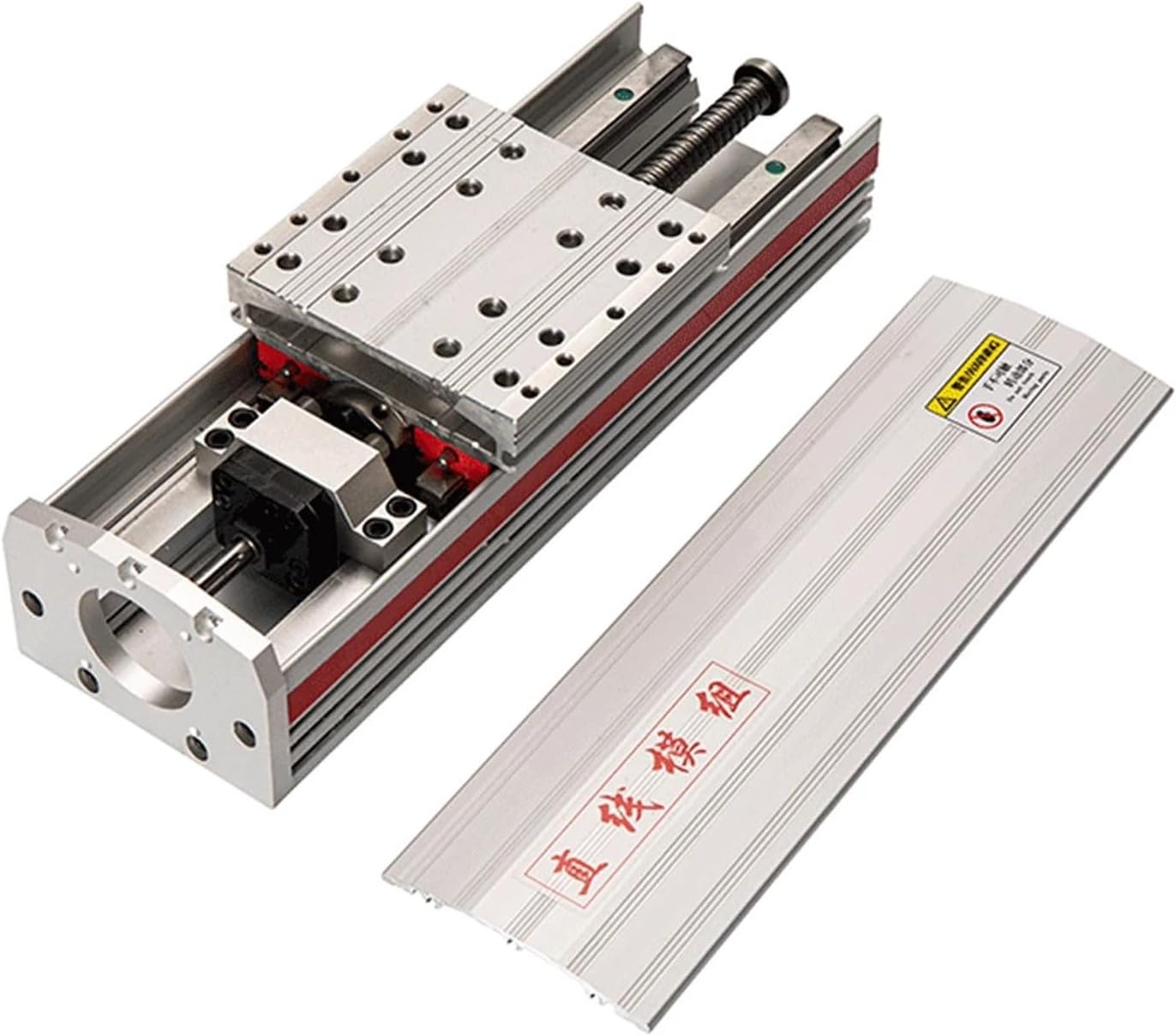 Slide Table Module Linear Guide Actuator Motion Ball Screw Timing Belt Frame Guide 3D Print Transport(Actuator only,100mm Stroke)