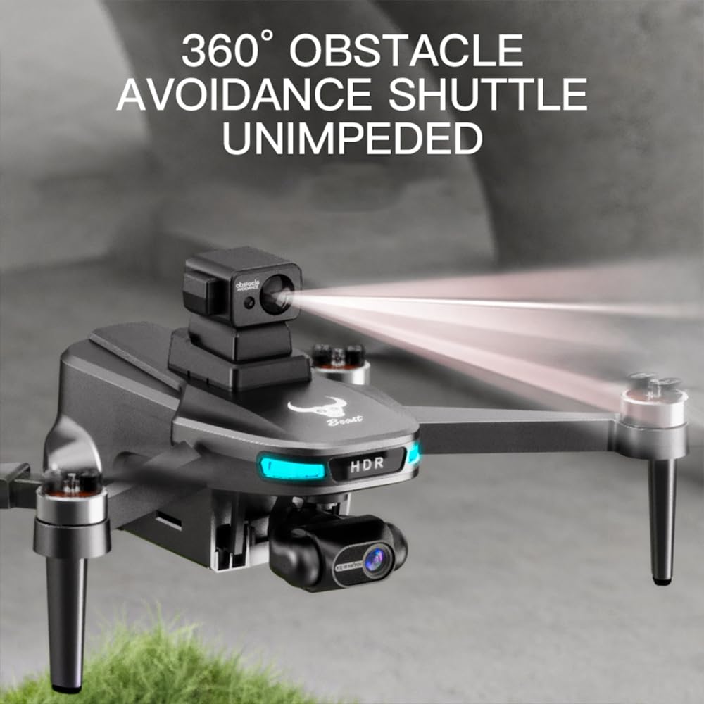 Teeggi SG109 MAX2 Dron Con Cámara 4K Y Estabilizador De 3 Ejes – Evitación De Obstáculos 360°, GPS Y Retorno Inteligente, 3 Baterías De 2200mAh