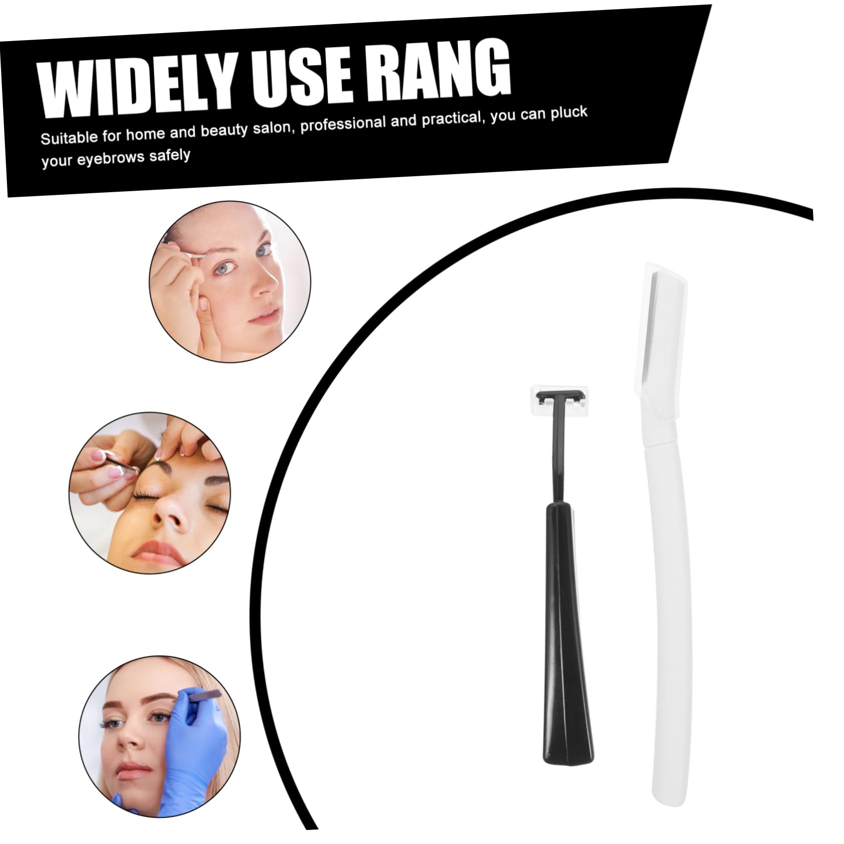 Didiseaon 8juegos Cuchillas De Afeitar Para Cejas Rasuradora Facial Portátil Herramienta De Dermaplaning Para Eliminar Fino Cara y Cuello