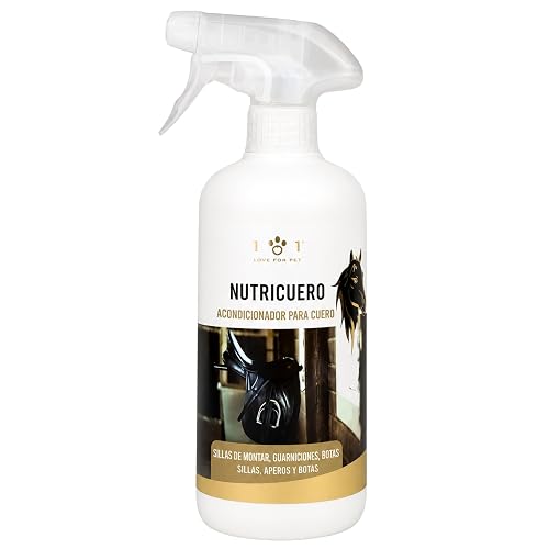 Limpiador de cuero, 500ml - Limpia, nutre y suaviza todos los artículos de cuero como sillas de montar…