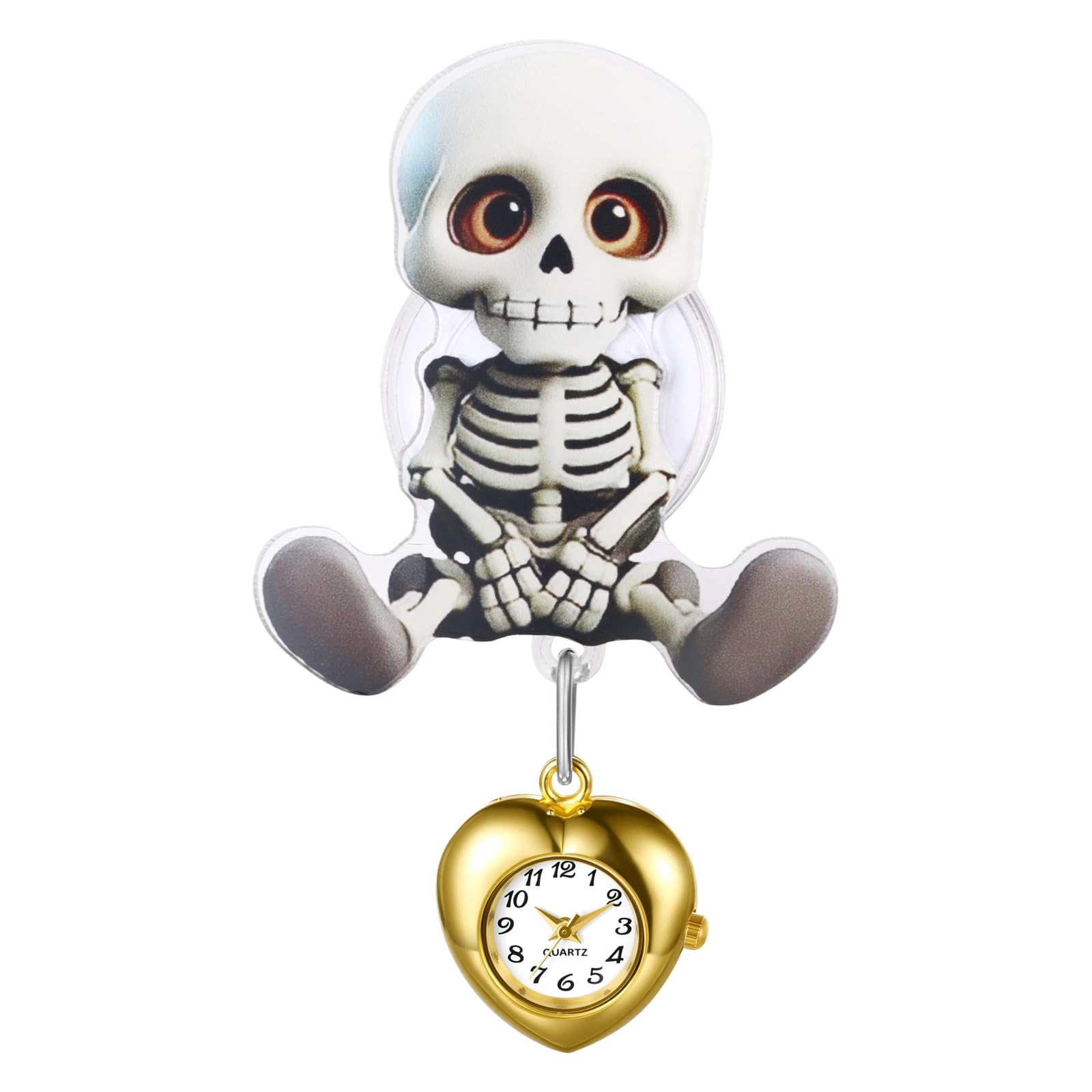JewelryWe Damenuhr Elastische Uhr mit Pulsberechnung: 12/24H