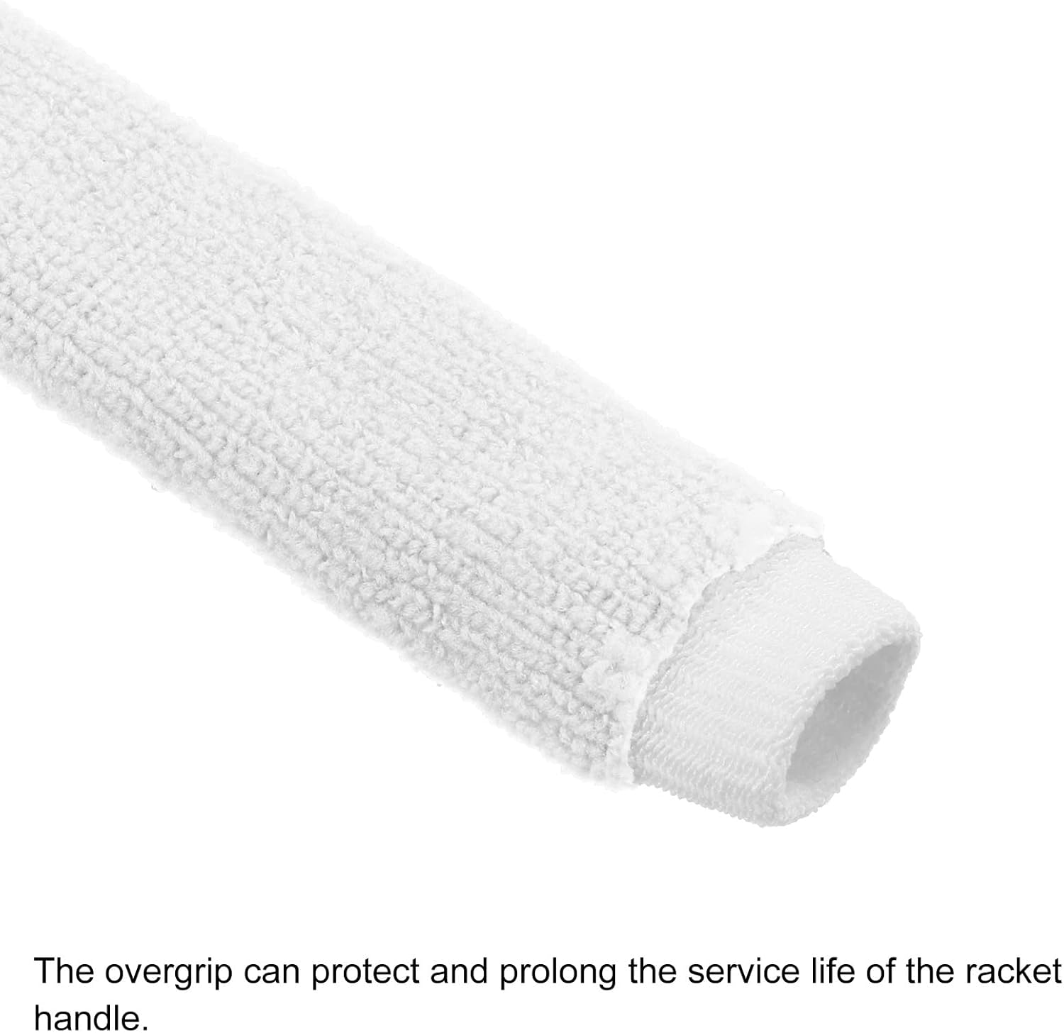 PATIKIL Cotton Feeling Badminton Towel Grip, Nylon Tennis Racket Overgrip Racquet Grip Hand Glue Anti-Skid Sweatband