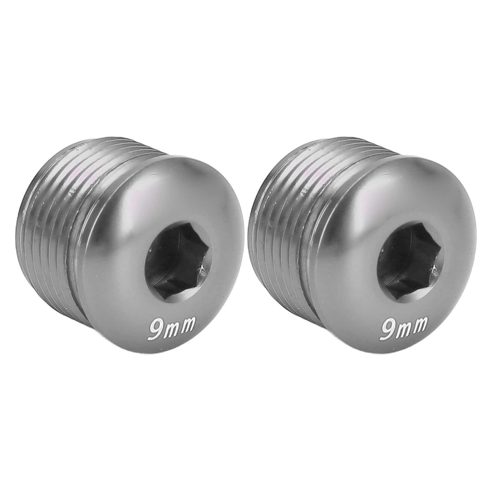 Alomejor Lot De 2 Capuchons Anti-poussière Pour Pédales Vélo – Alliage Aluminium M14, Légers, Verrouillage Sécurisé, Noirs
