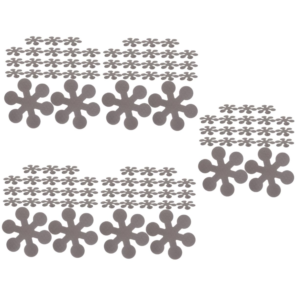Alipis 5 Series Pegatinas Antideslizantes para Bañera Calcomanías De Ducha No Antideslizante Bañera Antideslizantes Bañera Pegatinas Antideslizantes para El Hogar Peva Grey 20 Piezas X 5
