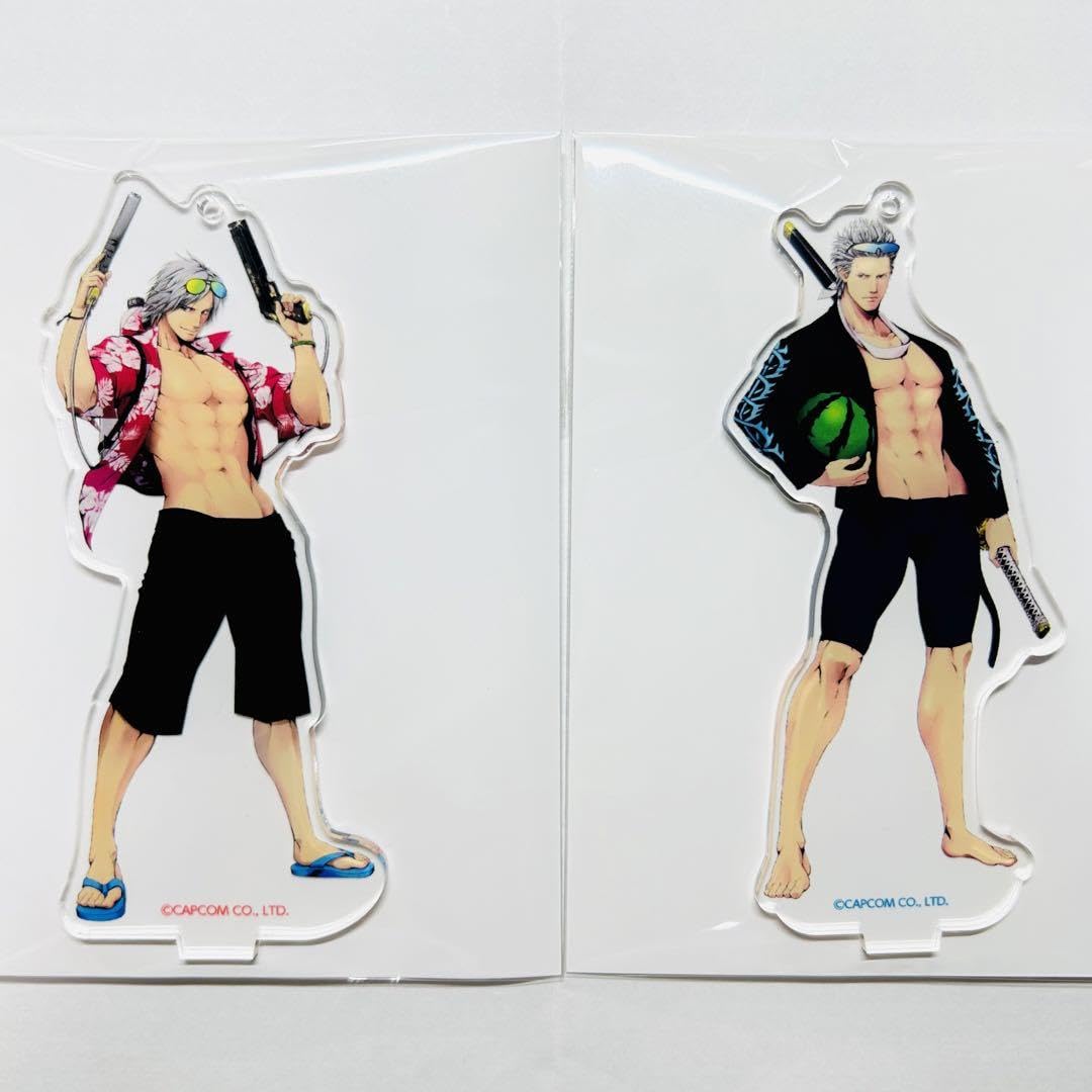 【2種セット】デビルメイクライ アクリルスタンドキーホルダー（ダンテ、バージル） デビルメイクライ5 DMC5 Enjoy Summer アクリルスタンド
