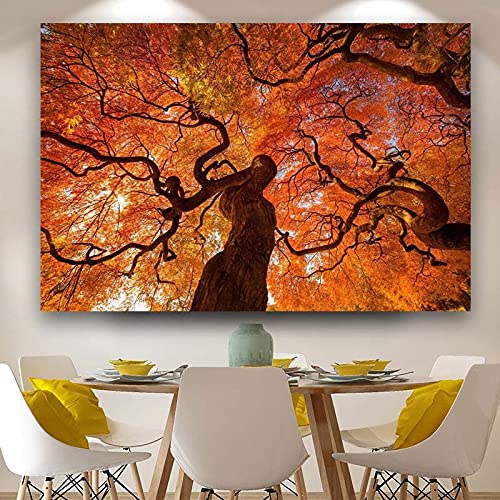 Diamant Peinture Kit Grand arbre 70x140cm broderie mosaïque carrée