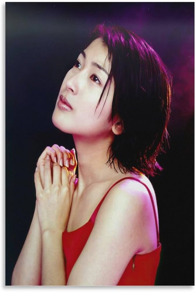 Amazon.co.jp: 鶴田真由ポスター_グラビア水着画像女優・歌手