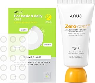 Anua Juego de protección, protector solar hid...