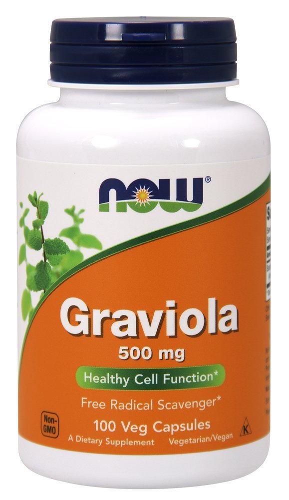 NOW Foods Graviola ,100 Capsules