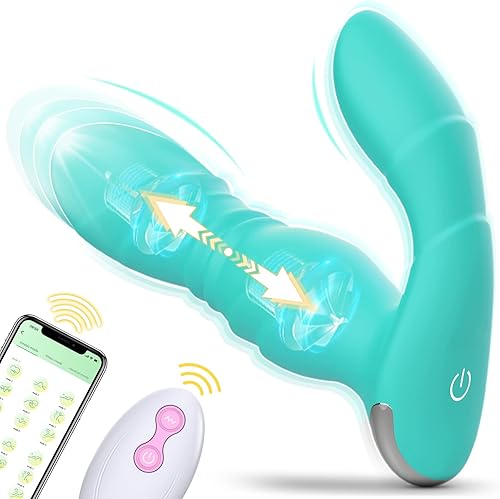 Miniatura 9 de Juguetes sexuales para adultos para el placer de las mujeres, consolador vibrador portátil con aplicación y control remoto vibradores con 9 potentes