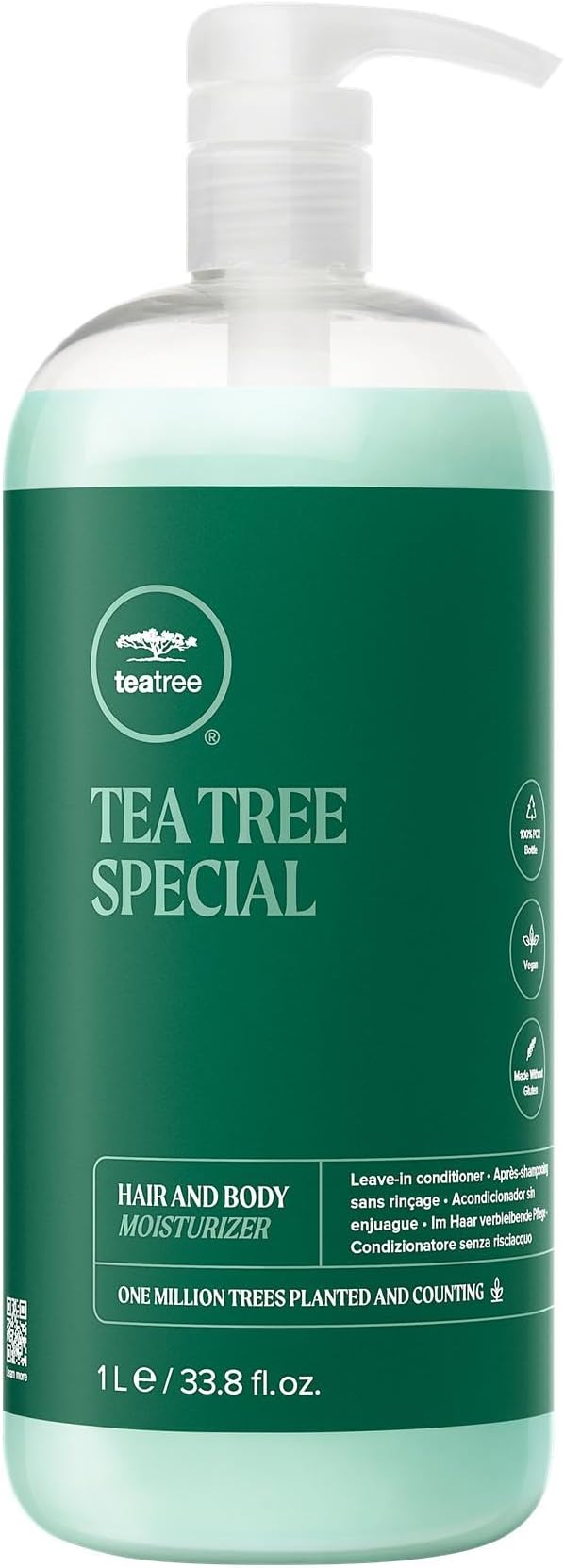 Paul Mitchell Tea Tree Hair and Body Moisturizer 33.8 oz Leave-in Conditioner