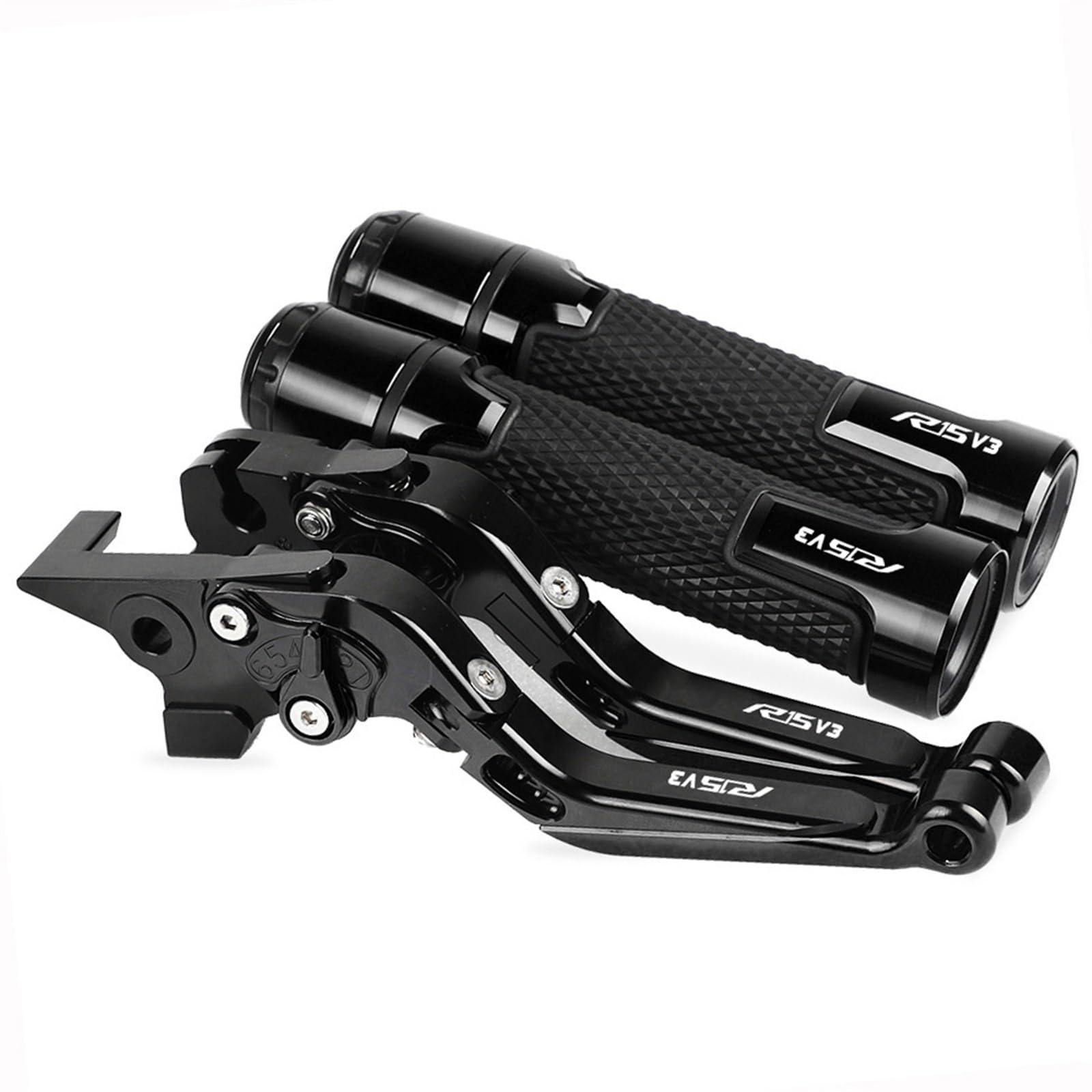 Leviers d'embrayage de frein extensibles et poignées CNC R15 V3