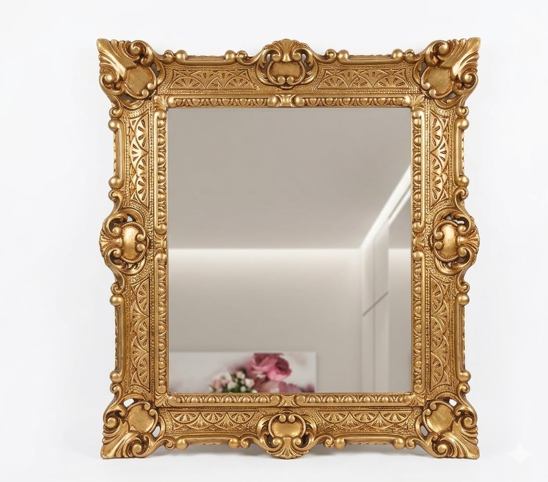 Magnifique miroir baroque italien pour une ambiance chaleureuse