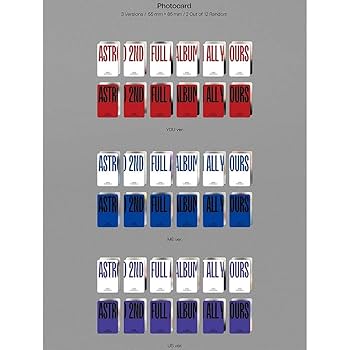 Astro All Yours 2nd Full Album Me Version CD+1p Folding Poster On