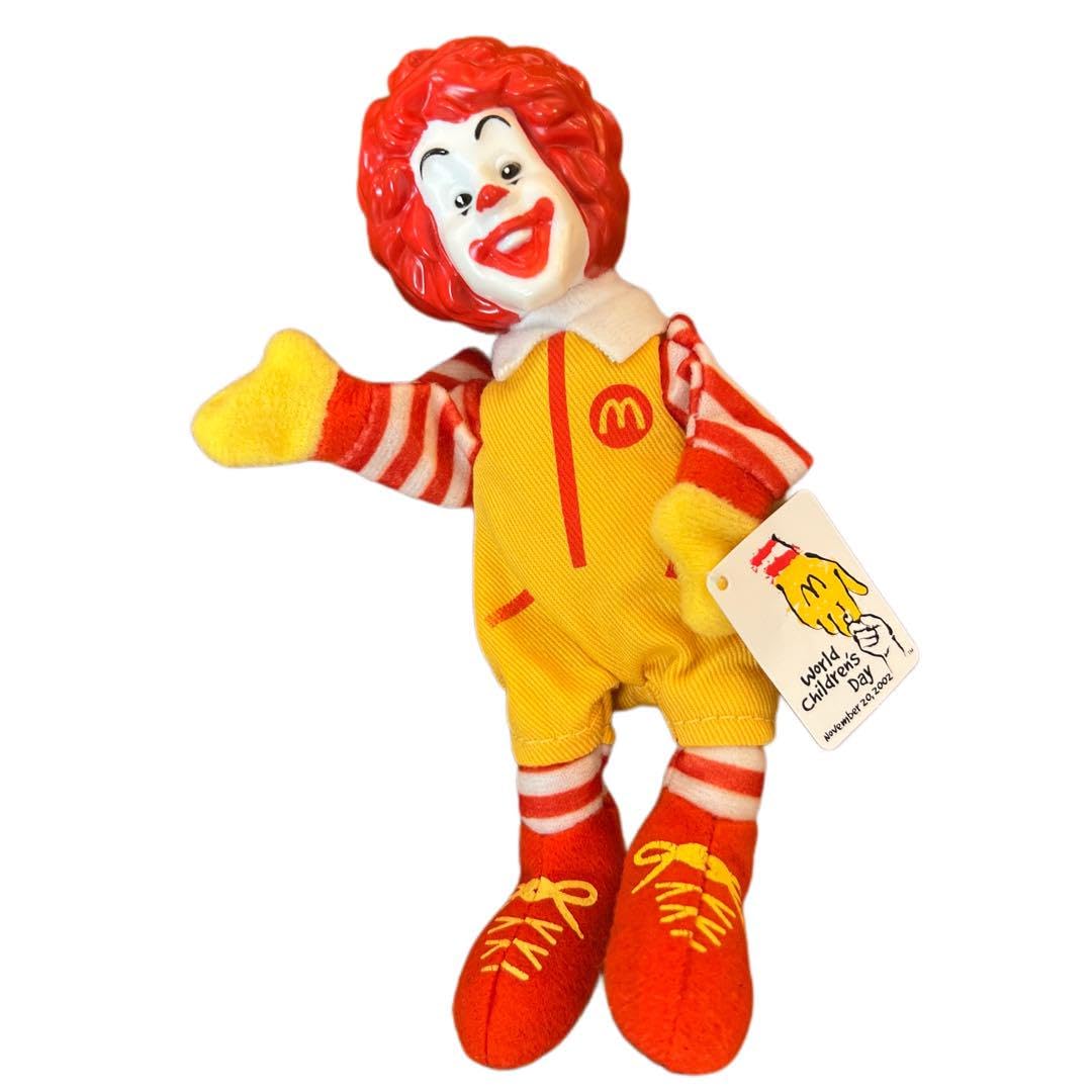 Amazon.co.jp: マクドナルド ロナルド 人形 ぬいぐるみ ミールトイ